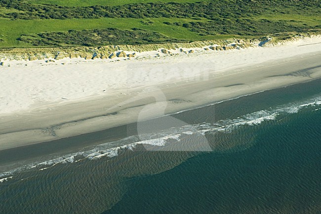 Luchtfoto van Ameland; Aerial photo of Ameland stock-image by Agami/Marc Guyt,