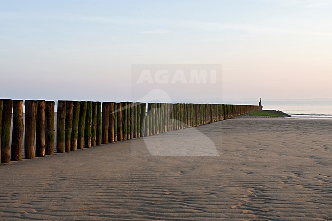 Kustlijn Breskens, Zeeland, Nederland; Coastline Breskens Netherlands stock-image by Agami/Marc Guyt,