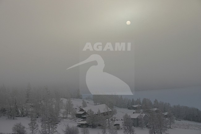 Mist in Lomen; Lomen covered in fog stock-image by Agami/Kristin Wilmers,