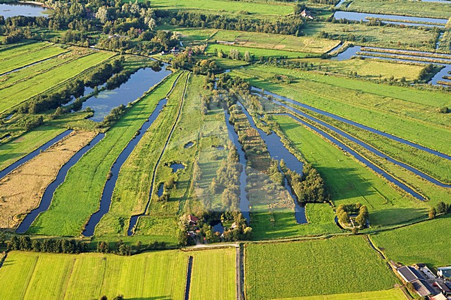 Luchtfoto van Rottige Meente; Aerial photo of Rottige Meente stock-image by Agami/Marc Guyt,