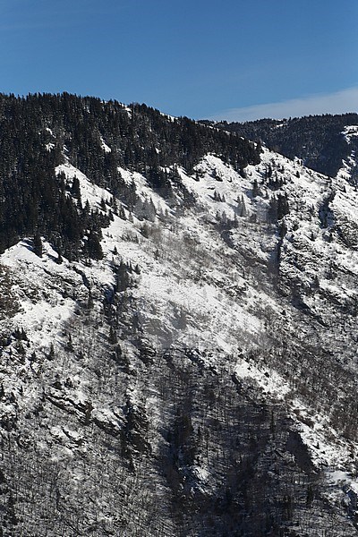 Snow covered Sredna Gora mountains near Koprivshtitsa, Bulgaria. stock-image by Agami/Marc Guyt,