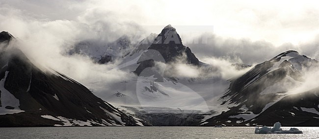 Landscape of Hornsund, Svalbard stock-image by Agami/Danny Green,