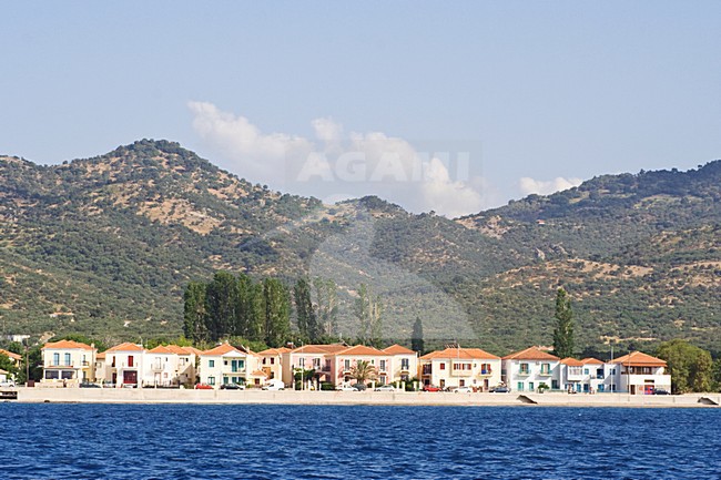 Petra op Lesbos; Petra on Lesvos stock-image by Agami/Marc Guyt,