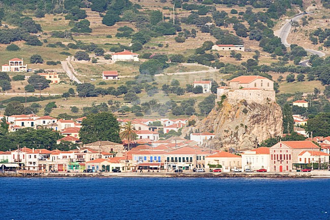 Petra op Lesbos; Petra on Lesvos stock-image by Agami/Marc Guyt,