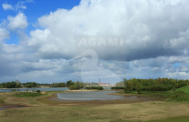 Gelderse Poort, Millingerwaard stock-image by Agami/Jacques van der Neut,