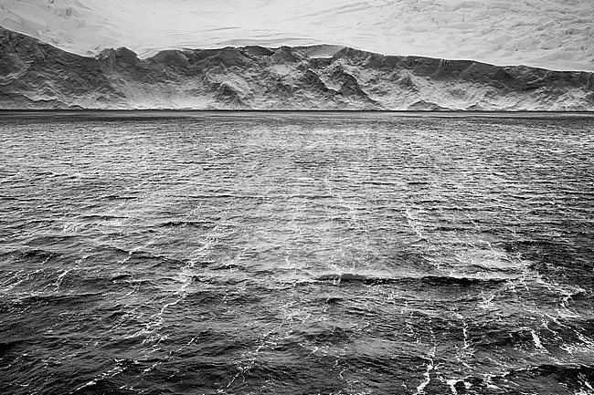Wind blowing on the sea, Herrera Channel, Antarctica. Antarctica. stock-image by Agami/Sergio Pitamitz,