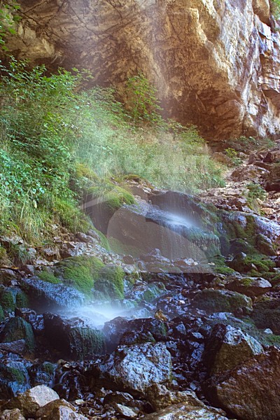 Cascades de Herisson; Jura; Frankrijk / France stock-image by Agami/Bas Haasnoot,
