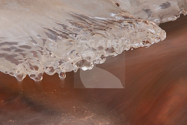Water en ijs; Water and Ice stock-image by Agami/Han Bouwmeester,