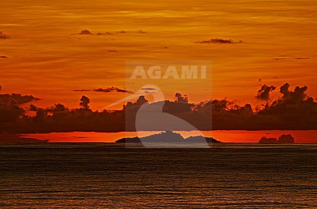 Scenery at sea between Solomons and Micronesia stock-image by Agami/Pete Morris,