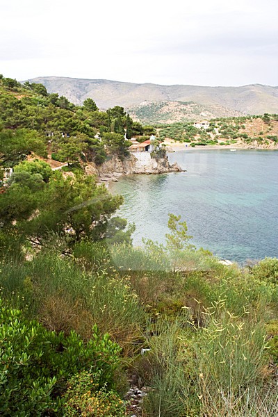 Agios Ermogenis op Lesbos; Agios Ermogenis on Lesvos stock-image by Agami/Marc Guyt,
