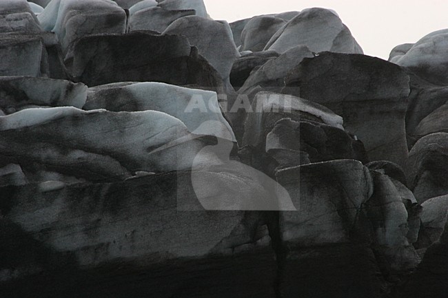 Gletsjer bij Skaftafell; Glacier at Skaftafell stock-image by Agami/Menno van Duijn,