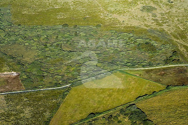 Luchtfoto van landschap; Aerial photo of landscape stock-image by Agami/Marc Guyt,