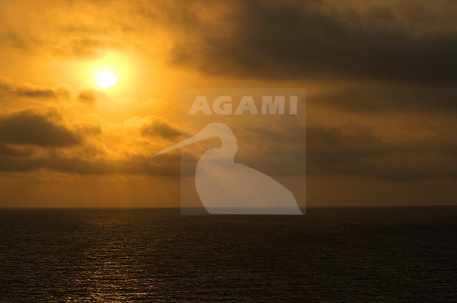 sunset, Bay of Biscay, Atlantic Ocean stock-image by Agami/Marc Guyt,