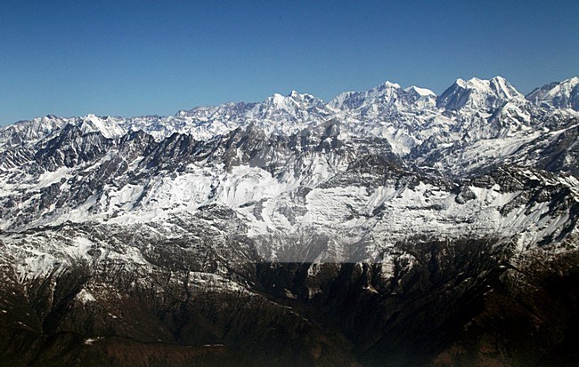 Himalaya Gebergte, Himalayan Mountains stock-image by Agami/Roy de Haas,