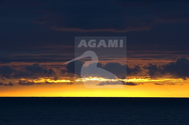 sunset, Bay of Biscay, Atlantic Ocean stock-image by Agami/Marc Guyt,