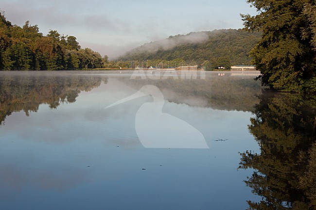 De Moezel (Frankrijk), the river Moezel (France) stock-image by Agami/Theo Douma,