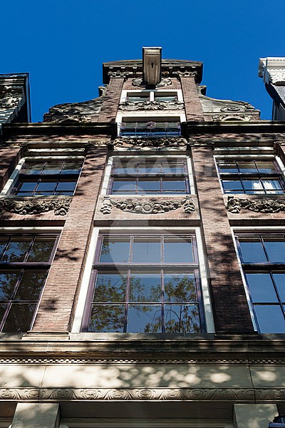 Amsterdam in de zomer; Amsterdam in summer stock-image by Agami/Marc Guyt,
