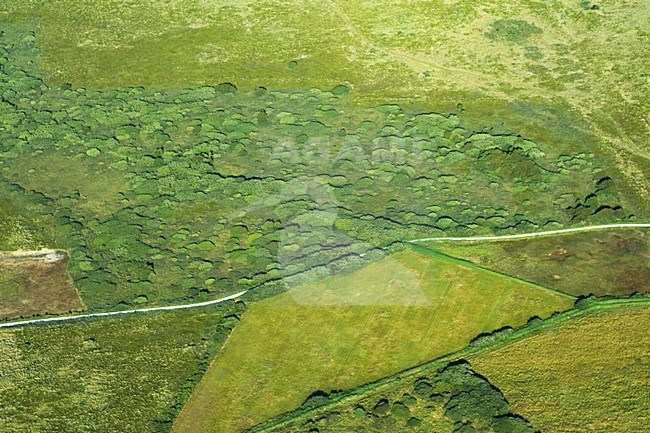 Luchtfoto van Terschelling; Aerial photo of Terschelling stock-image by Agami/Marc Guyt,