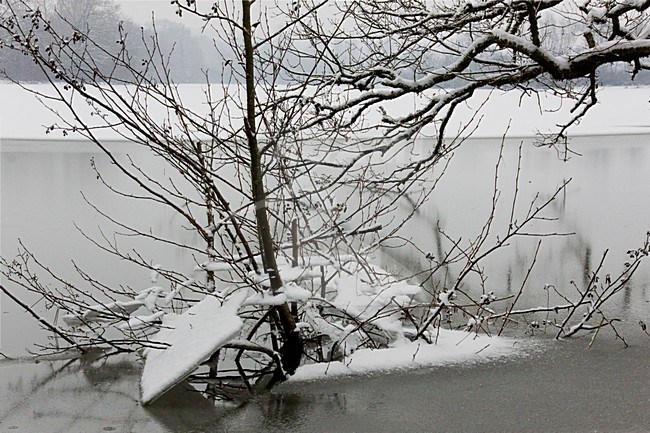Winter in Beaume Frankrijk; Winter at Beaume France stock-image by Agami/Theo Douma,