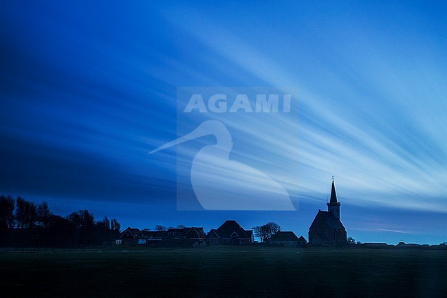 Church of Den Hoorn stock-image by Agami/Wil Leurs,