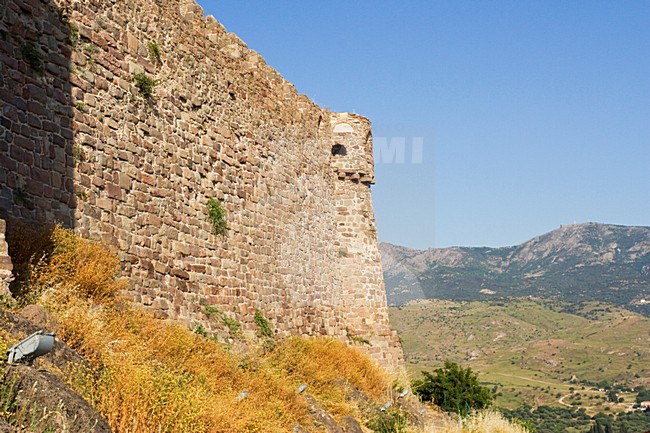 Molivos op Lesbos; Molivos on Lesvos stock-image by Agami/Marc Guyt,
