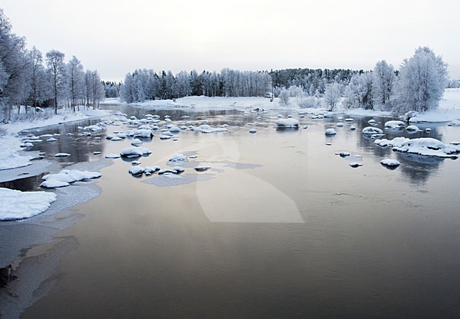River, Kuusamo, Finland stock-image by Agami/Marc Guyt,