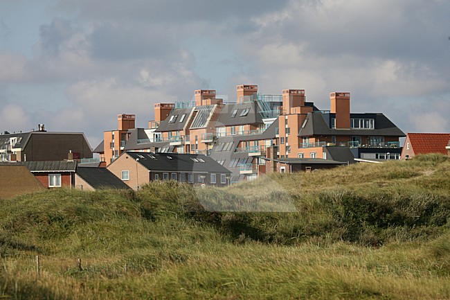 Dunes of Six coastal village Egmond aan Zee Netherlands; Duinen van Six kustdorp Egmond aan Zee Nederland stock-image by Agami/Marc Guyt,