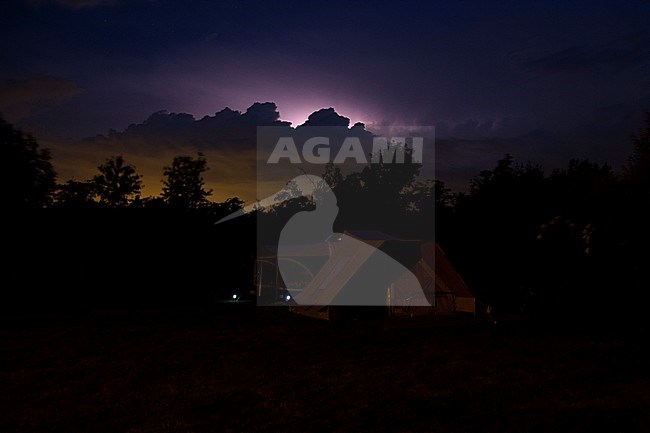 Storm and lightning stock-image by Agami/Theo Douma,