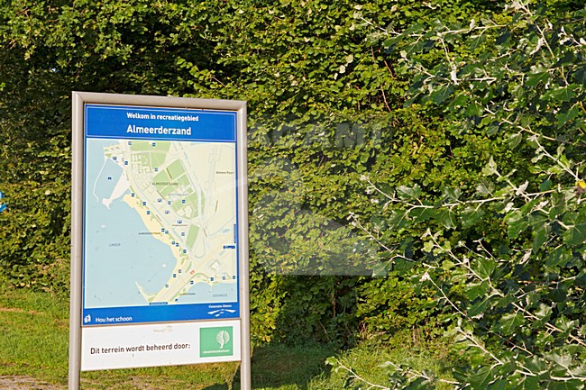Bord Almeerderzand stock-image by Agami/Roy de Haas,