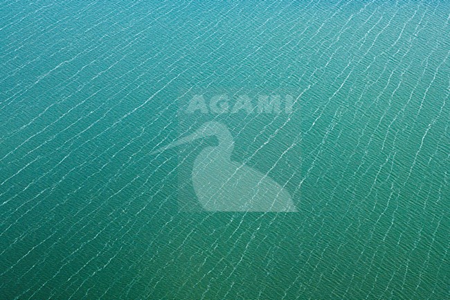 Luchtfoto van het IJsselmeer; Aerial photo of IJsselmeer stock-image by Agami/Marc Guyt,