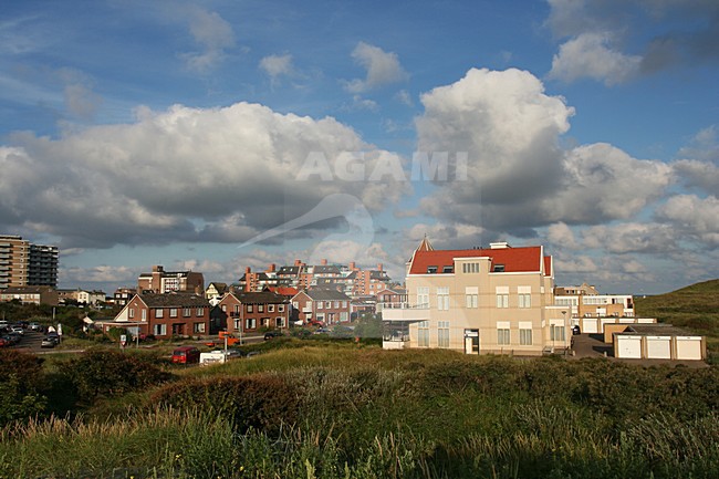 Dunes of Six coastal village Egmond aan Zee Netherlands; Duinen van Six kustdorp Egmond aan Zee Nederland stock-image by Agami/Marc Guyt,