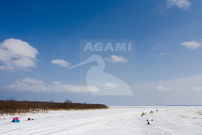 Furenmeer in Japan; Lake Furen in Japan stock-image by Agami/Marc Guyt,