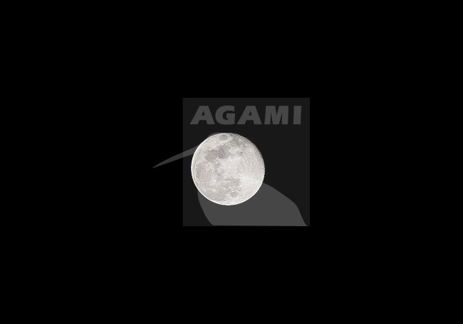 Moon at night in Oman stock-image by Agami/Roy de Haas,