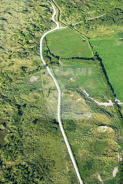 Luchtfoto van Terschelling; Aerial photo of Terschelling stock-image by Agami/Marc Guyt,
