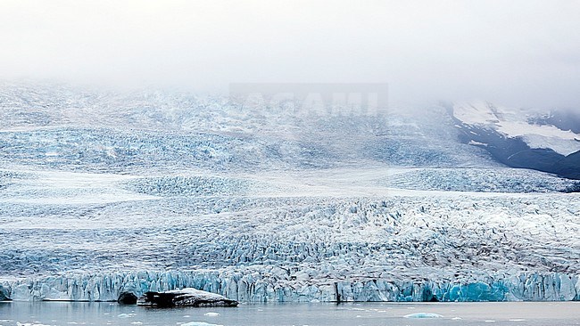 Landscape of Austurland's glacier. stock-image by Agami/Vincent Legrand,