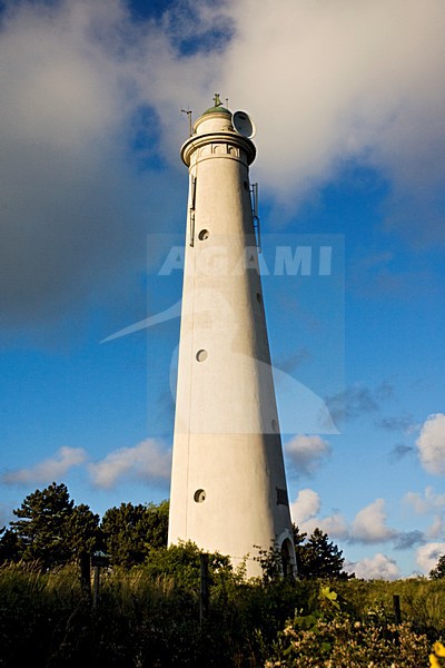 Vuurtoren Schiermonnikoog, Nederland / Netherlands stock-image by Agami/Marc Guyt,