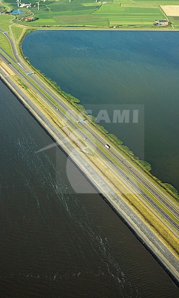 Luchtfoto van de Friesland; Aerial photo of Friesland stock-image by Agami/Marc Guyt,