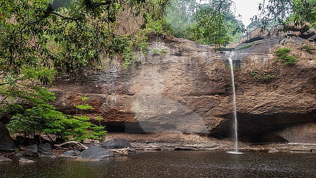 Waterfall of Khao Yai NP, Thailand. March 2088. stock-image by Agami/Vincent Legrand,