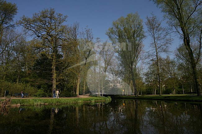Vondelpark Amsterdam, Netherlands; Vondelpark Amsterdam, Nederland stock-image by Agami/Marc Guyt,
